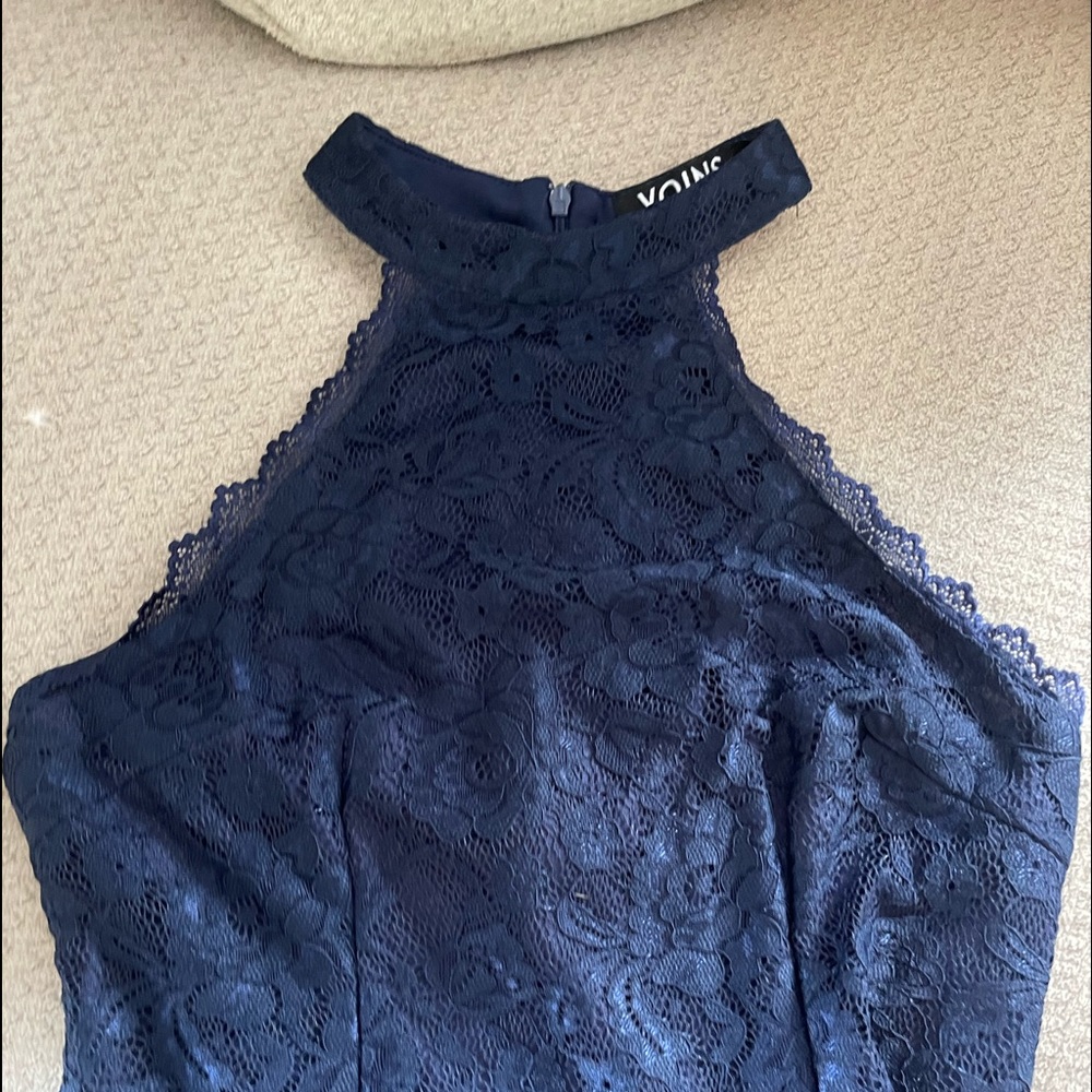 blue Lace Dress